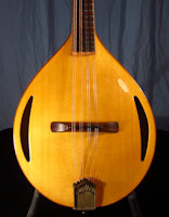sitka/maple carved mandolin